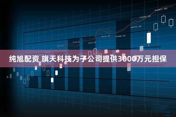 纯旭配资 旗天科技为子公司提供3000万元担保