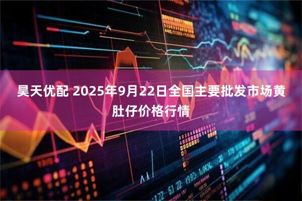 昊天优配 2025年9月22日全国主要批发市场黄肚仔价格行情