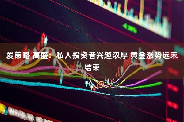爱策略 高盛：私人投资者兴趣浓厚 黄金涨势远未结束