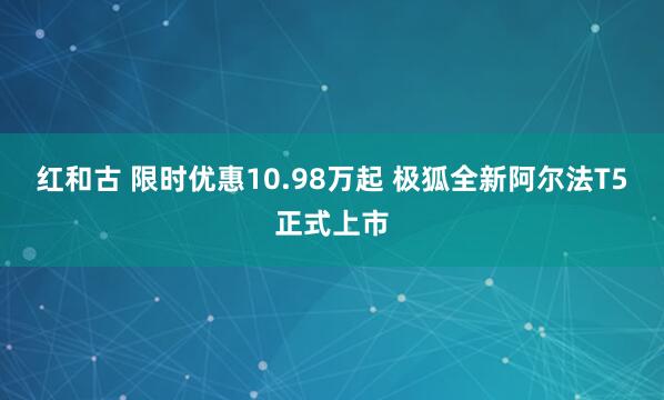 红和古 限时优惠10.98万起 极狐全新阿尔法T5正式上市
