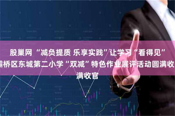 股巢网 “减负提质 乐享实践”让学习“看得见” 灞桥区东城第二小学“双减”特色作业展评活动圆满收官